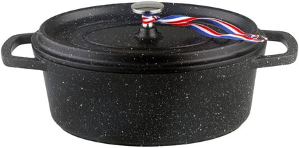 Kamberg - Bratentopf Ø 26 cm oval - Aluminiumguss - PFOA-frei