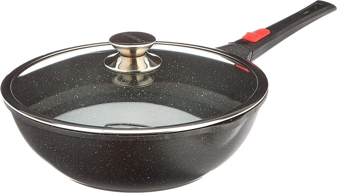 Wok Kamberg 28 cm - Poignée amovible