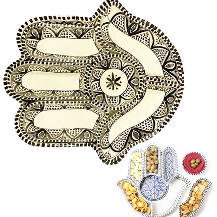 Khamsa Snackteller Servierset