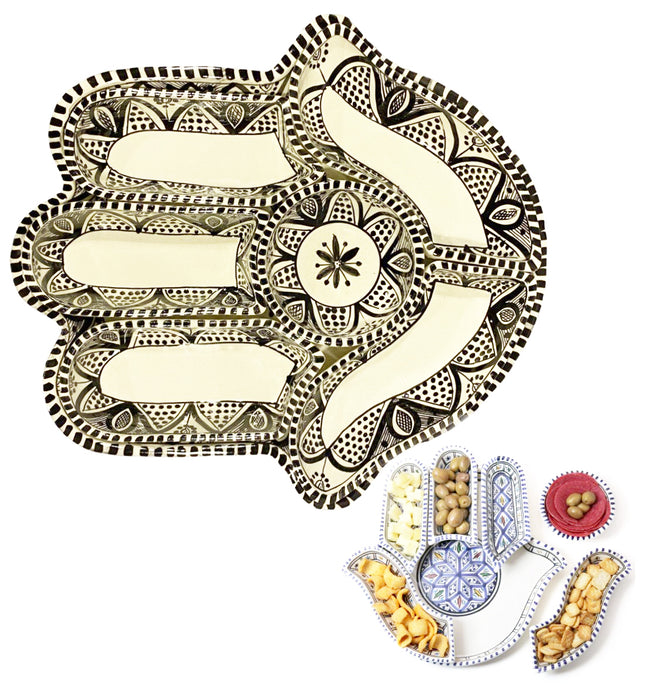 Khamsa Snackteller Servierset