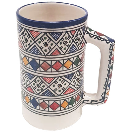 Marokkanische Keramikkanne/-karaffe Fes