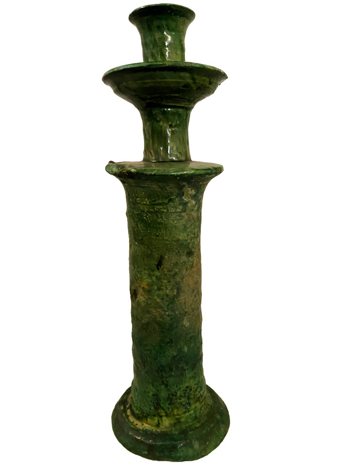 Tamegroute candlestick green