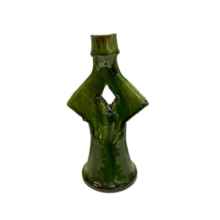Tamegroute Keramik Kerzenständer 18 cm