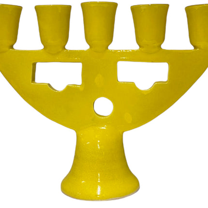 Kerzenleuchter aus Keramik, 5-armig