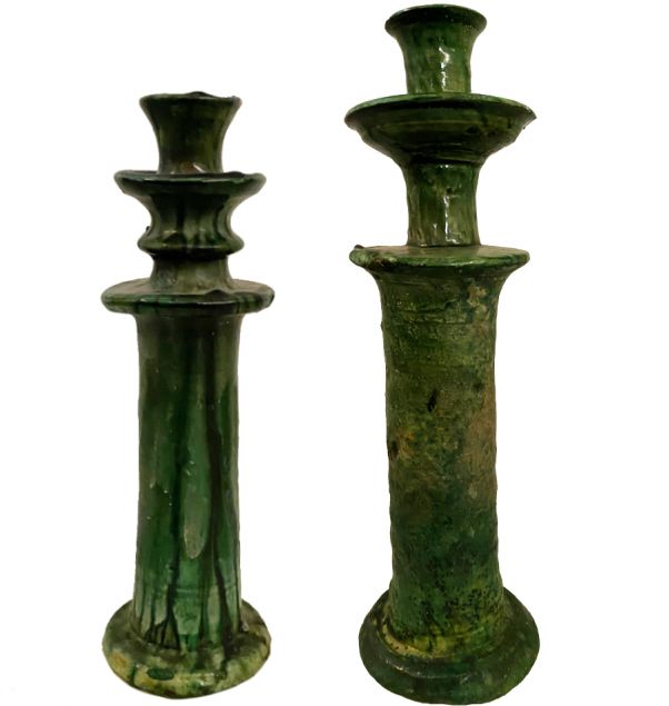 Tamegroute candlestick green