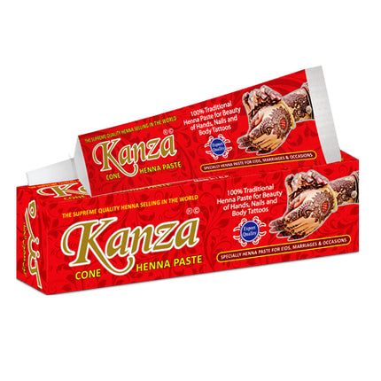 Kanza Henna-Tubepaste Rot