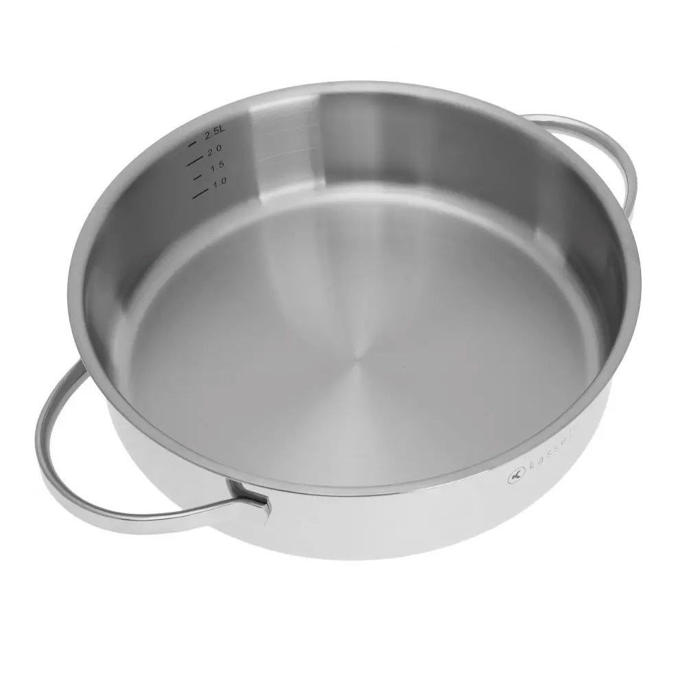 Kassel Alice – Faitout avec couvercle - Ø 24 cm – Inox
