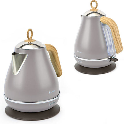 Kassel Retro Wasserkocher - 1,7L - Edelstahl