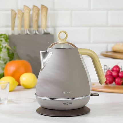 Kassel Retro Wasserkocher - 1,7L - Edelstahl