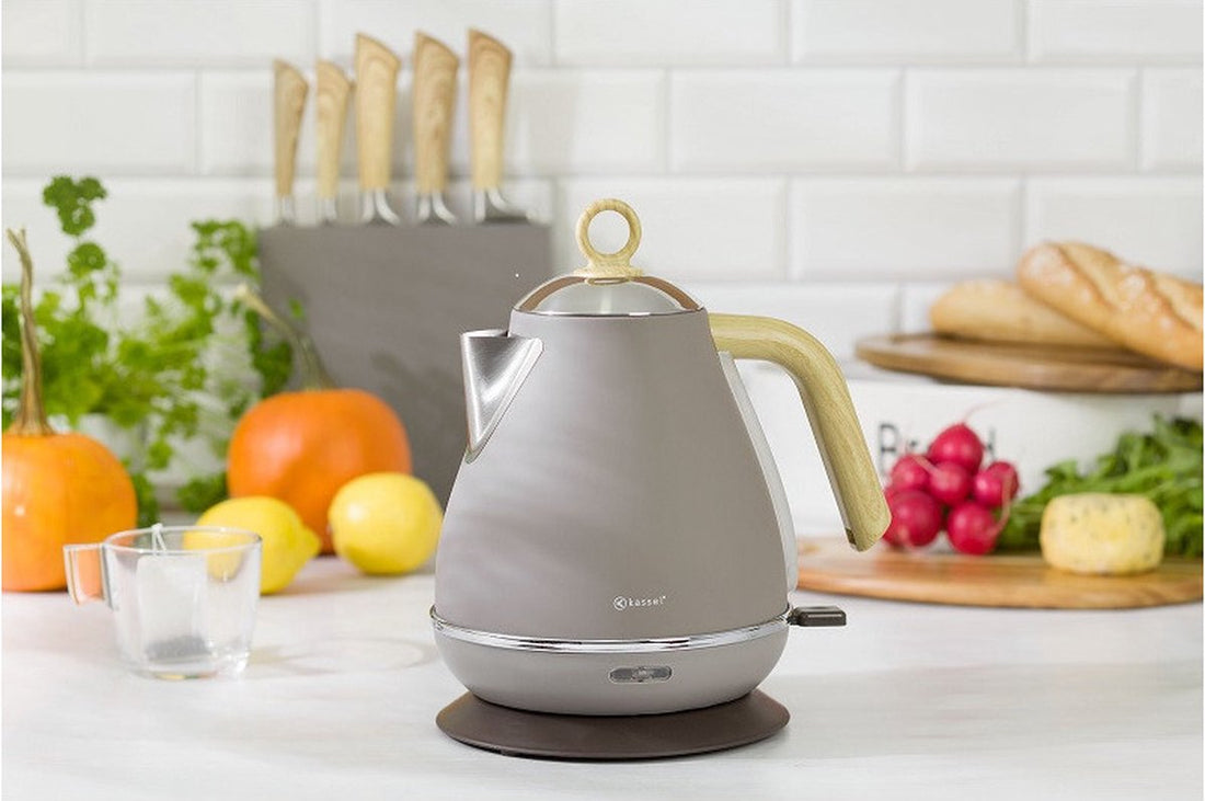 Bouilloire rétro Kassel - 1,7L - Acier inoxydable