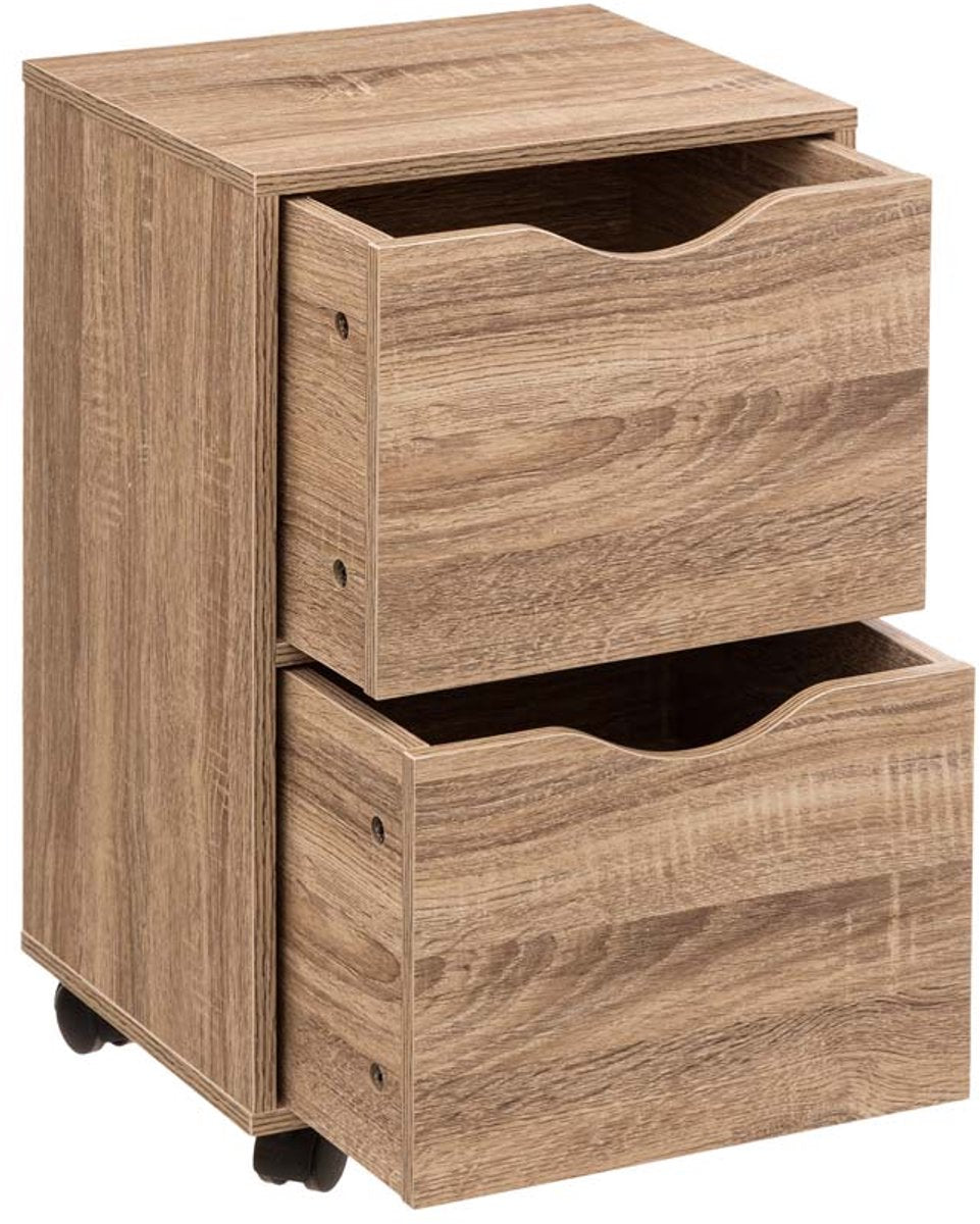 Cavalier Wooden Cabinet on Wheels