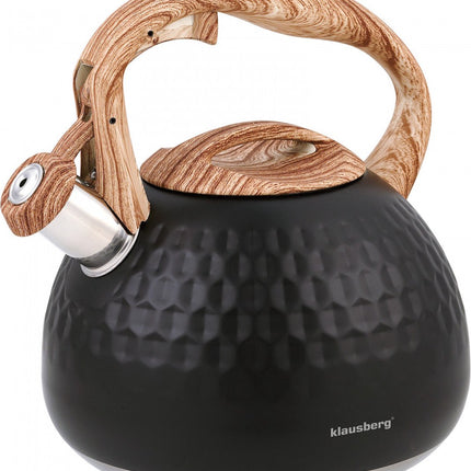 Klausberg KB-7562 - Wasserkocher - 2,8 L - Edelstahl - alle Herdarten