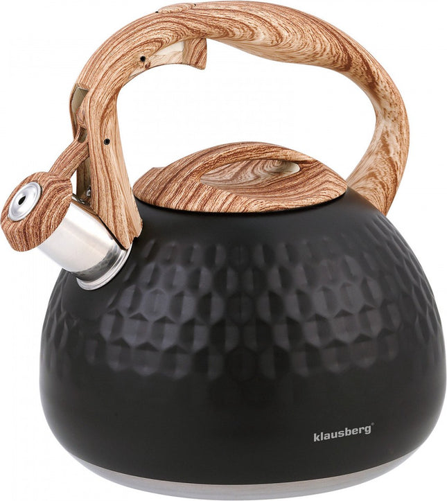 Klausberg KB-7562 - Wasserkocher - 2,8 L - Edelstahl - alle Herdarten