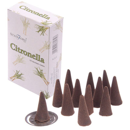 Stamford Räucherkegel - Citronella