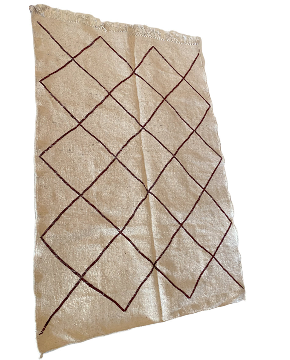 Moroccan Beni Ouarain kilim rug