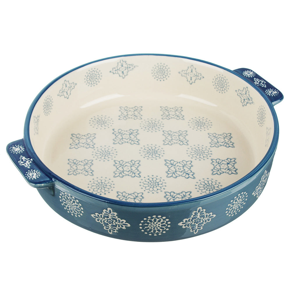 plat à gratin rond en céramique Ø 25,5 cm