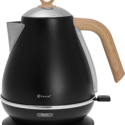 Kassel Retro Wasserkocher - 1,7L - Edelstahl
