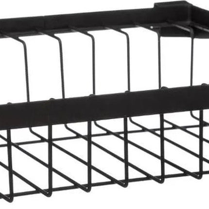 Keuken organizer - afdruiprek 2-in-1 zwart 58 x 51 cm van metaal