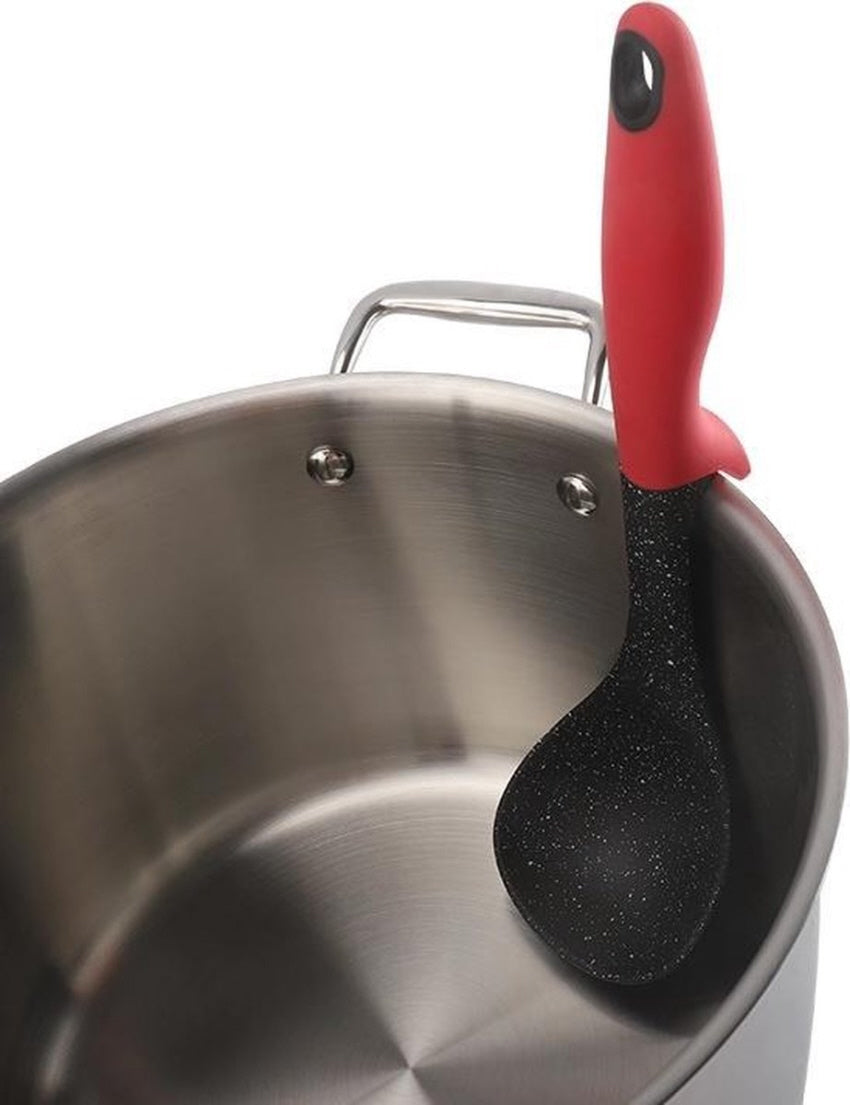 7-piece kitchen utensil set with stand