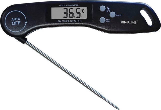 Elektronisches Küchenthermometer - Schwarz - Fleischthermometer