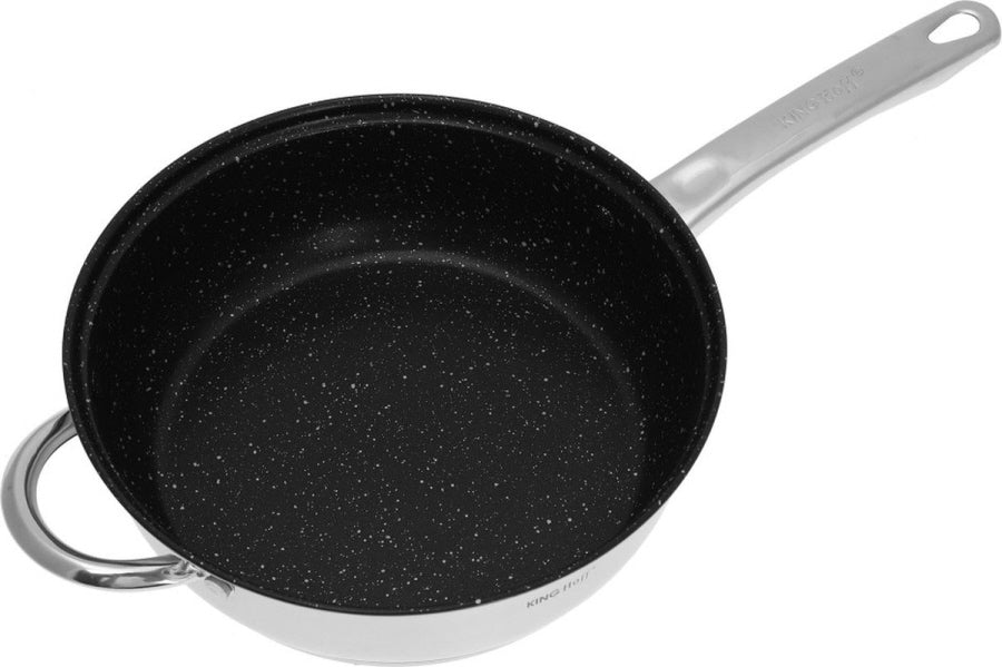 Batterie de casseroles - 12 pièces - Acier inoxydable - Tous feux