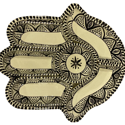 Khamsa Snackteller Servierset