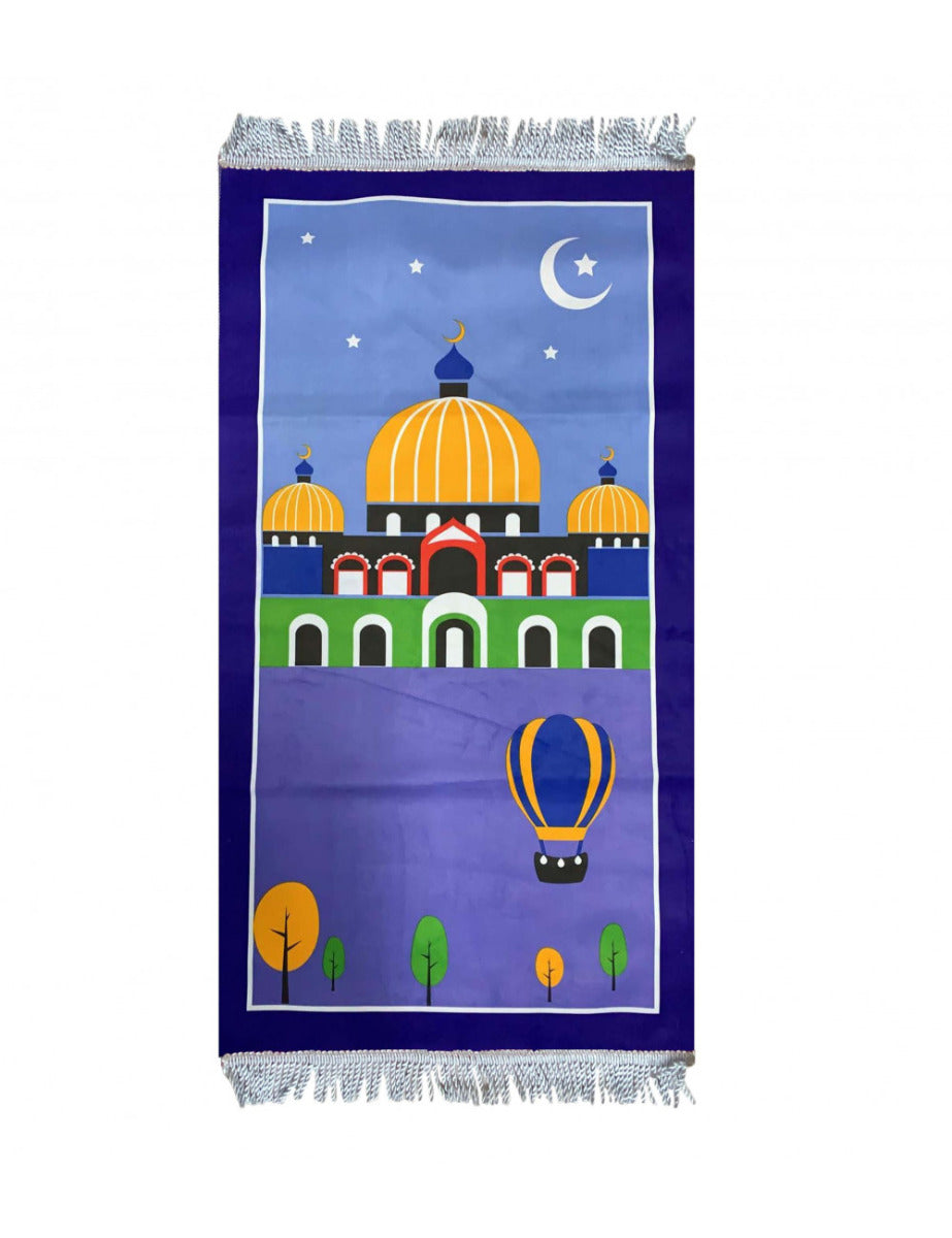 Tapis de prière islamique pour enfants