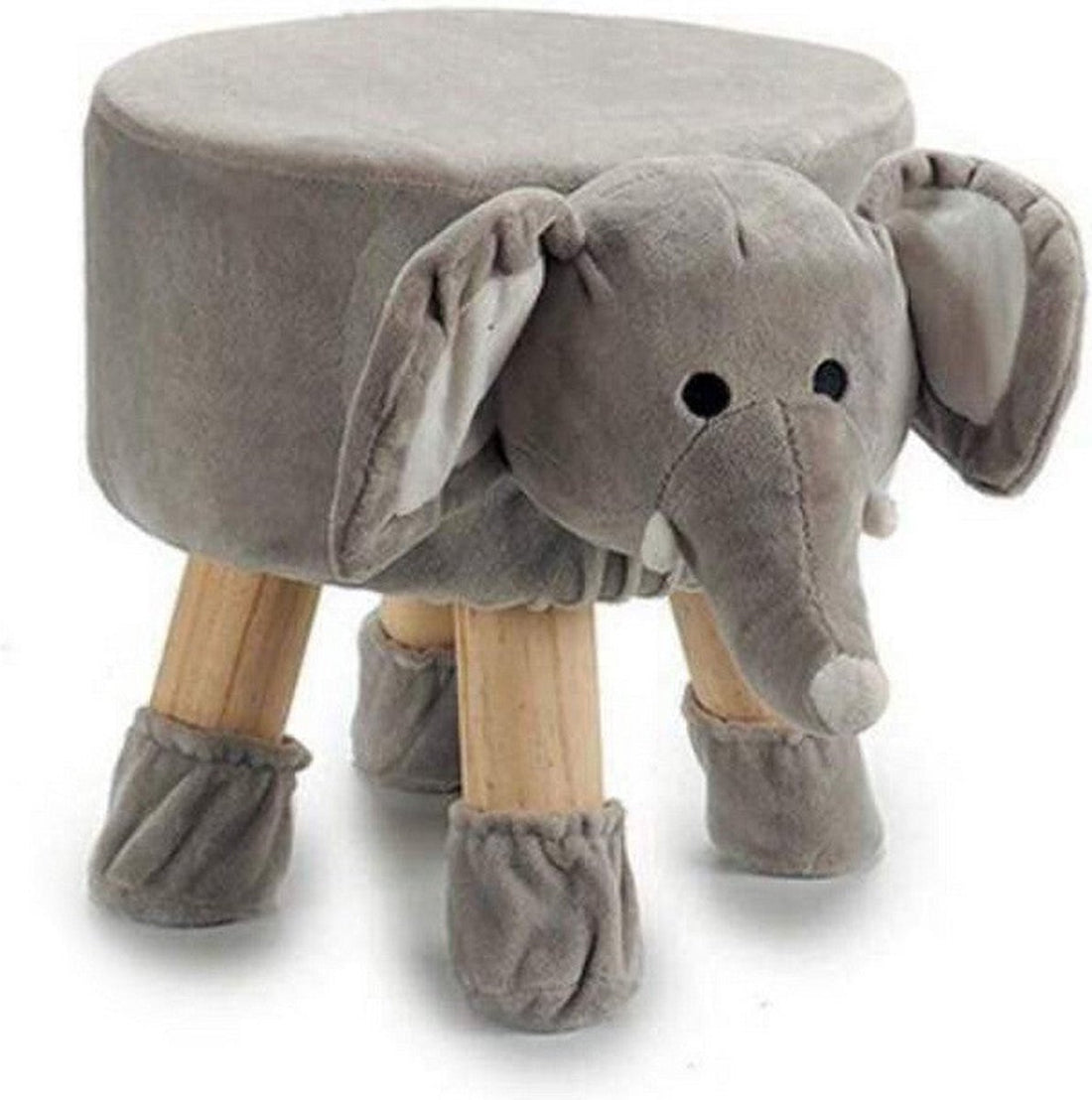 Tabouret enfant éléphant - 27 x 31 x 47 cm