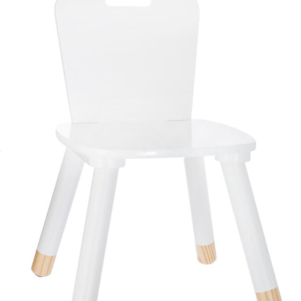 Atmosphera Kids Kinderstuhl Weiß – 50x30x30 cm