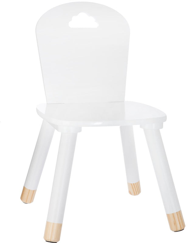 Atmosphera Kids Kinderstuhl Weiß – 50x30x30 cm