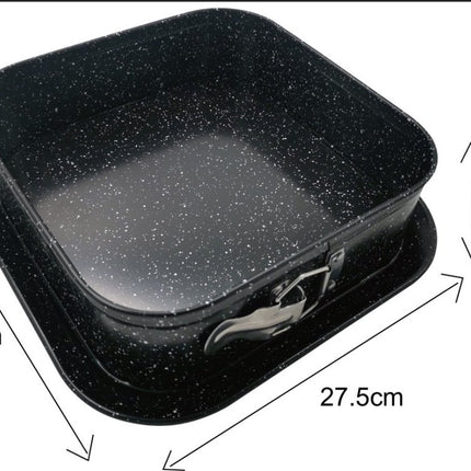 Kinghoff - Bakvorm - springvorm - Vierkant - 27.5 x 27.5 cm