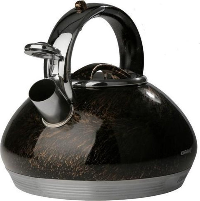 Kinghoff fluitketel - 3L - RVS - alle warmtebronnen