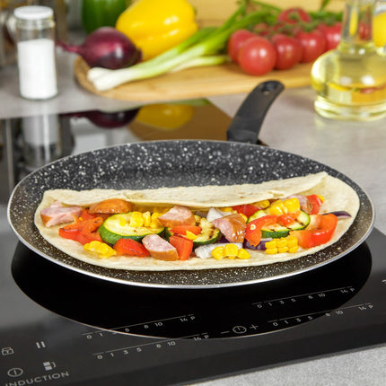 Kinghoff 1127 - Kleine Crêpepfanne - Ø22 cm - Auch für Induktion