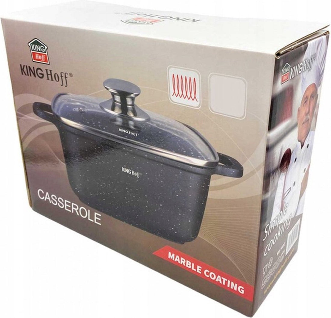 Kinghoff - Sauteuse - carrée - 26 cm - 5,5 litres