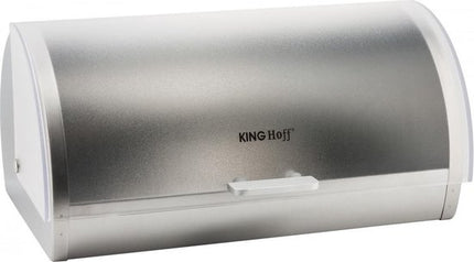 Kinghoff 3203 - Brotkasten - Edelstahl - 39,5x28x18,5 cm