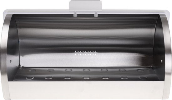 Kinghoff 3203 - Brotkasten - Edelstahl - 39,5x28x18,5 cm