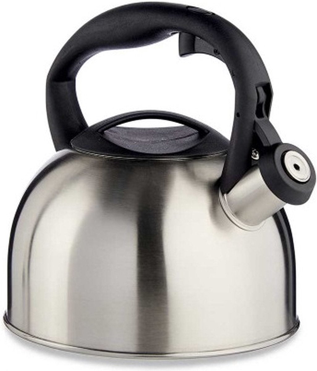Kinghoff bouilloire sifflante - 2L - Inox - toutes sources de chaleur
