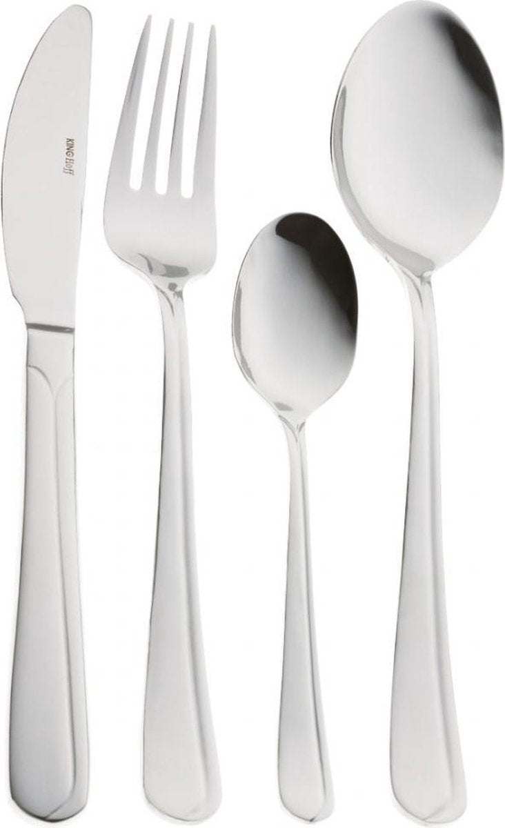 KINGHOFF 3561 - luxury cutlery set in case - 72-piece - 12-person - Modern cutlery
