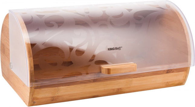 Kinghoff - Brotkasten - Bambus / Acryl - 12 Liter