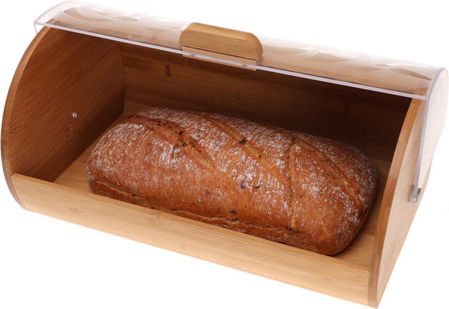 Kinghoff - Brotkasten - Bambus / Acryl - 12 Liter