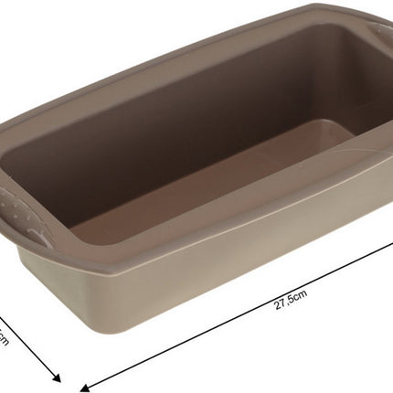 Kinghoff Silicone Bakvorm - Grijs - 27,5 x 14,5 x 6,5 cm