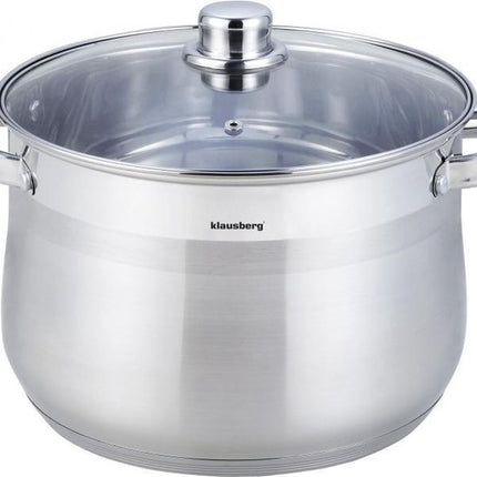 Klausberg - soeppan met deksel - RVS - inductie - alle warmtebronnen