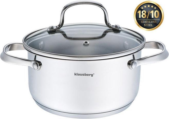 Klausberg - Kochtopf mit Deckel - Prestige II - 5,8L - Ø24 cm