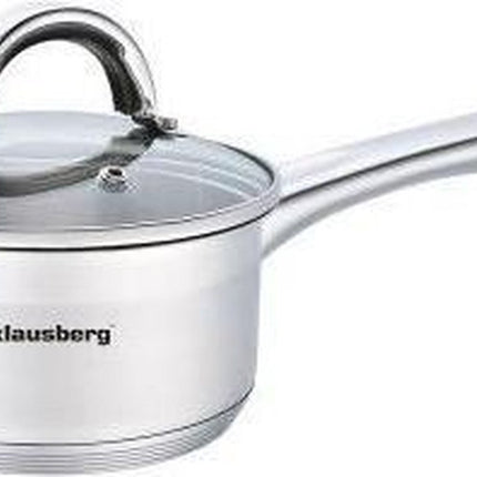 Klausberg - Stieltopf mit Deckel - Saucenpfanne - 12 cm - 0,5 Liter