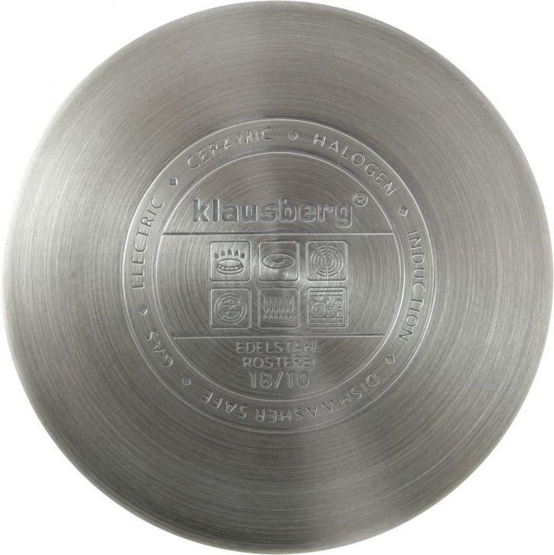 Stock pot with lid - 13L - Ø28 cm - stainless steel - induction - all heat sources