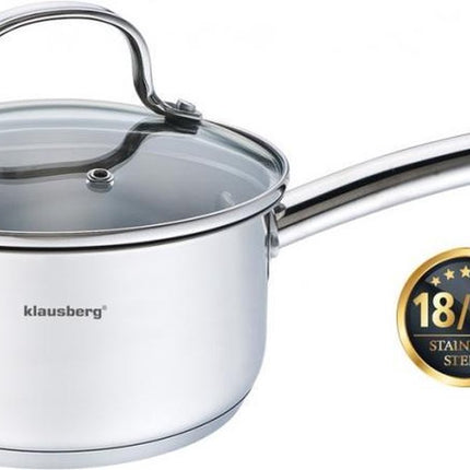 Steelpan met deksel - 16 cm - prestige II - sauspan - 1.8 liter