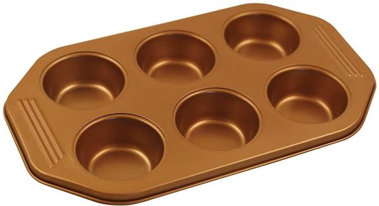 Klausberg 7375 - Muffinbackblech für 6 Stück