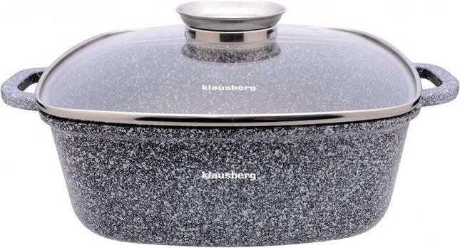 Klausberg vierkante pan - Marmerlook pan