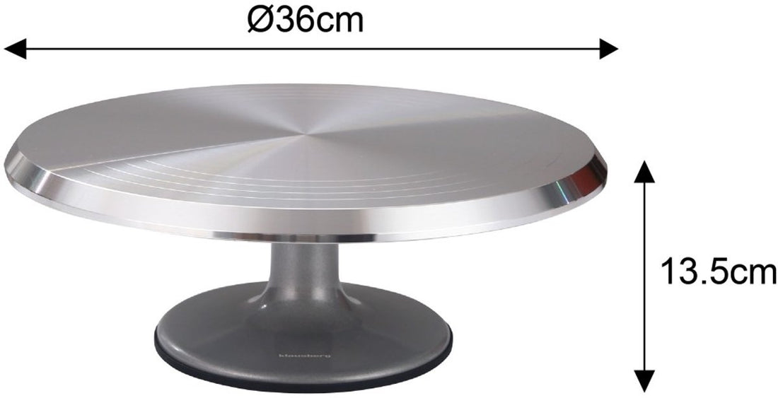 Klausberg 7772 - Plateau tournant - acier - 36 cm