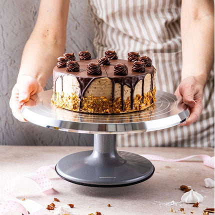 Klausberg 7772 - Drehbarer Etageren-Ständer - Stahl - 36 cm